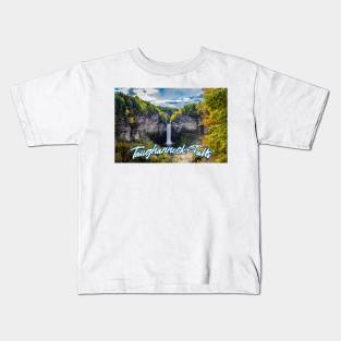 Taughannock Falls Tompkins County New York Kids T-Shirt